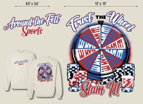 Around the Felt Sports Crew Necks - Image 3